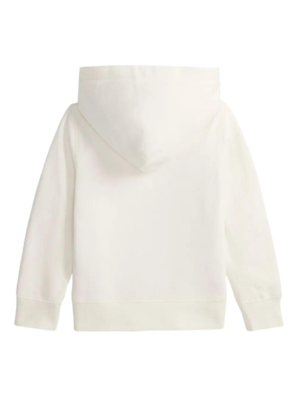 POLO RALPH LAUREN KIDS Fleece hoodie Beige