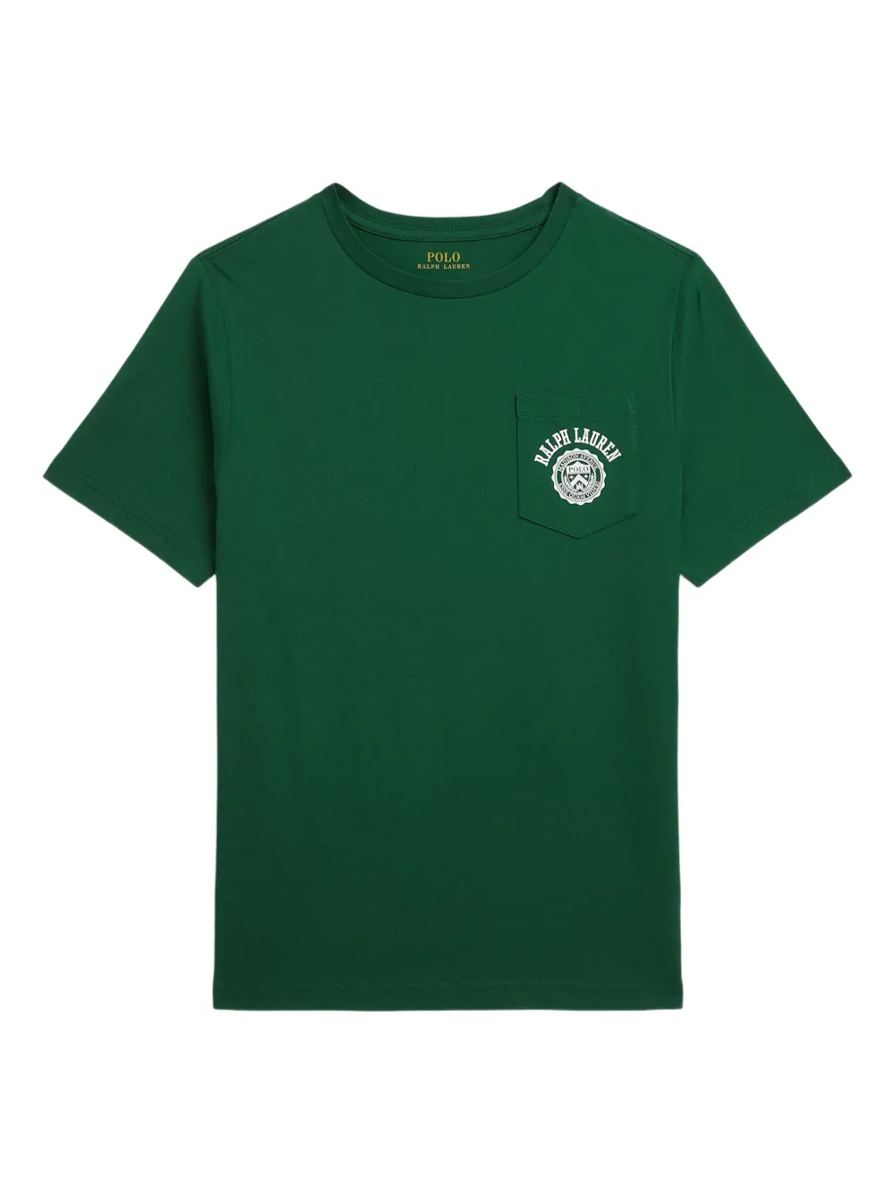 POLO RALPH LAUREN KIDS T-shirt met geborduurd logo Groen
