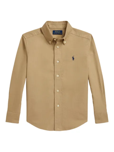 POLO RALPH LAUREN KIDS oxford cotton shirt