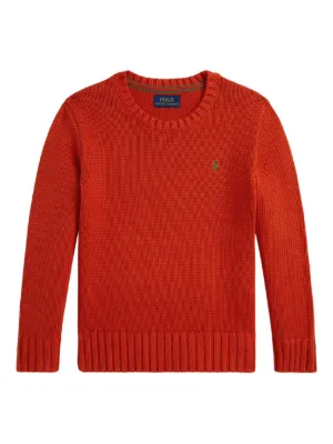 Polo Ralph Lauren ケーブルニット M 赤 ポロ ラルフ ローレン POLO RALPH LAUREN ケーブルニット クロップド