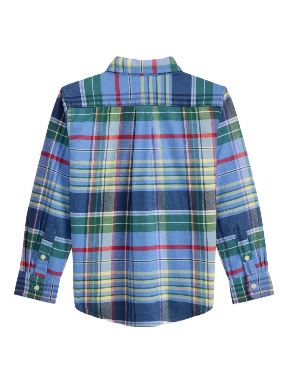 POLO RALPH LAUREN KIDS Geruit shirt Blauw