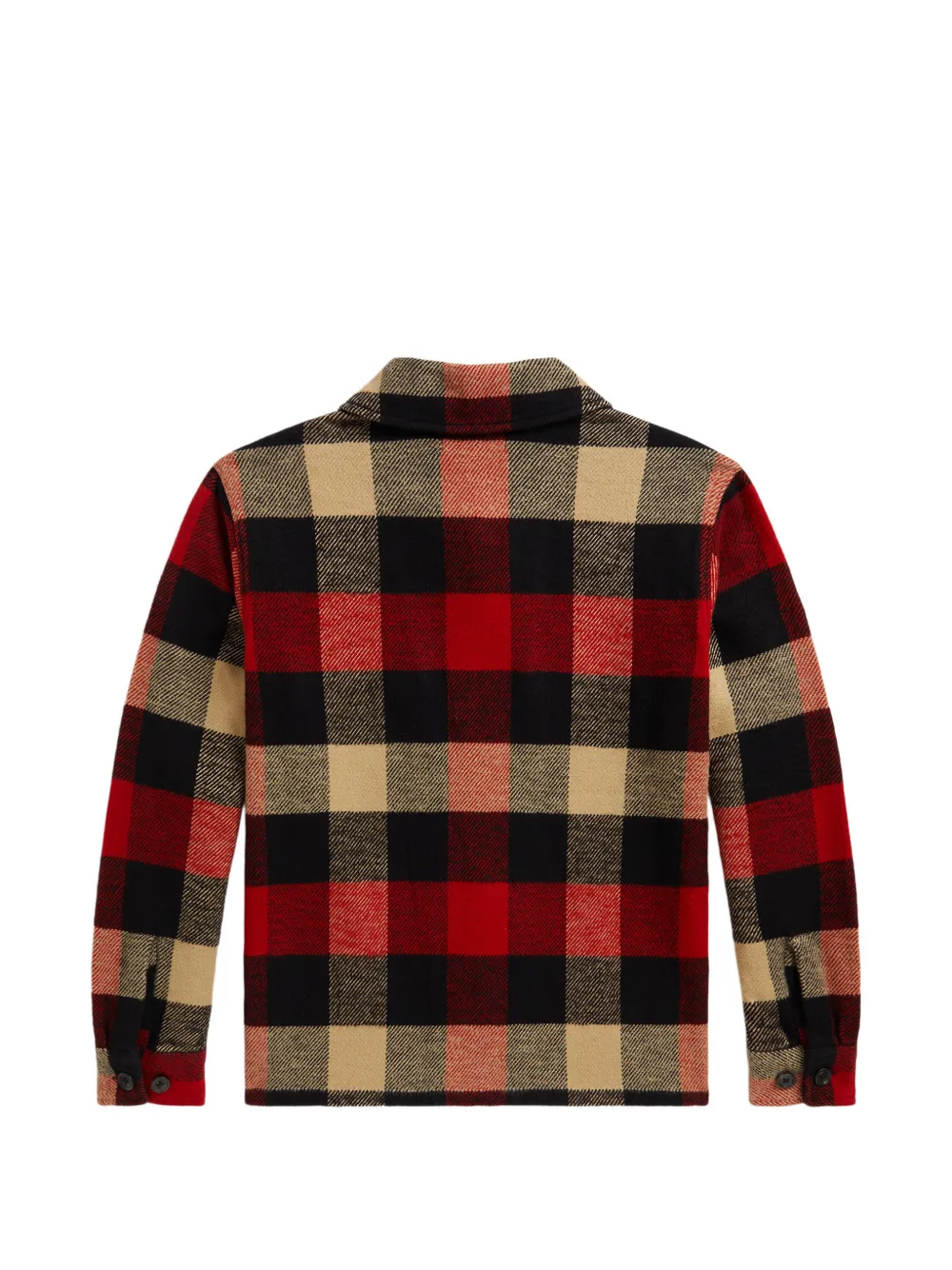 POLO RALPH LAUREN KIDS Geruite rok Rood