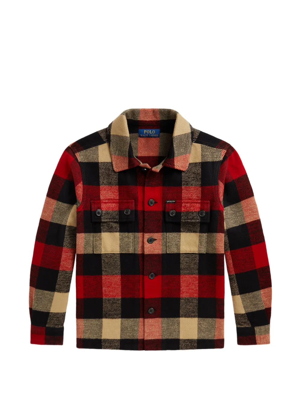 POLO RALPH LAUREN KIDS Hemd mit Karomuster - Rot