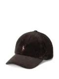 POLO RALPH LAUREN KIDS corduroy baseball cap - Brown