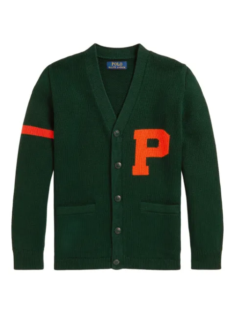 POLO RALPH LAUREN KIDS varsity-style cardigan