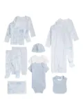 POLO RALPH LAUREN KIDS cotton babygrow set (set of eleven) - Blue