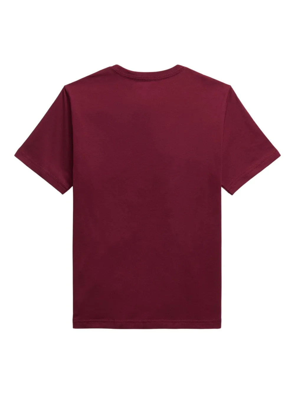 POLO RALPH LAUREN KIDS T-shirt met ronde hals en zak Rood
