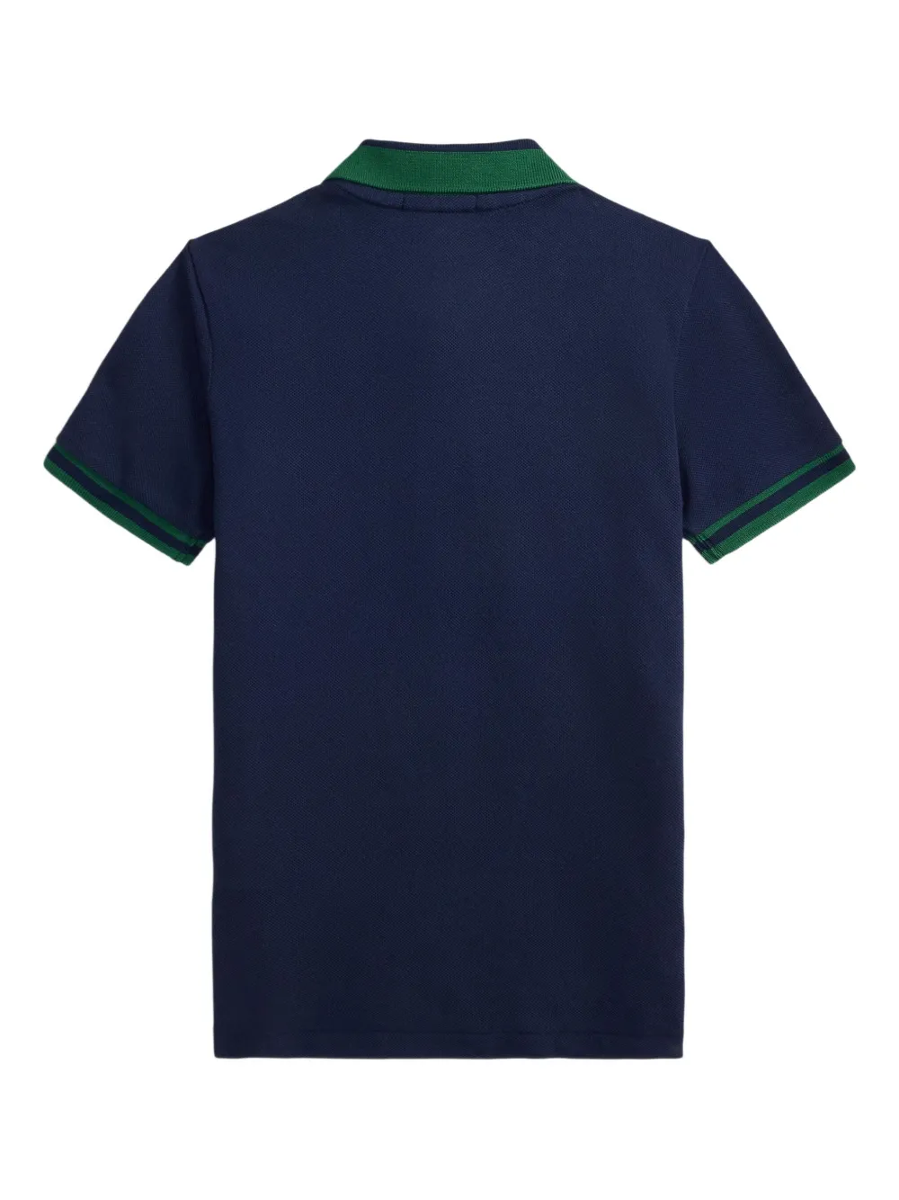 POLO RALPH LAUREN KIDS embroidered-logo polo shirt Blauw