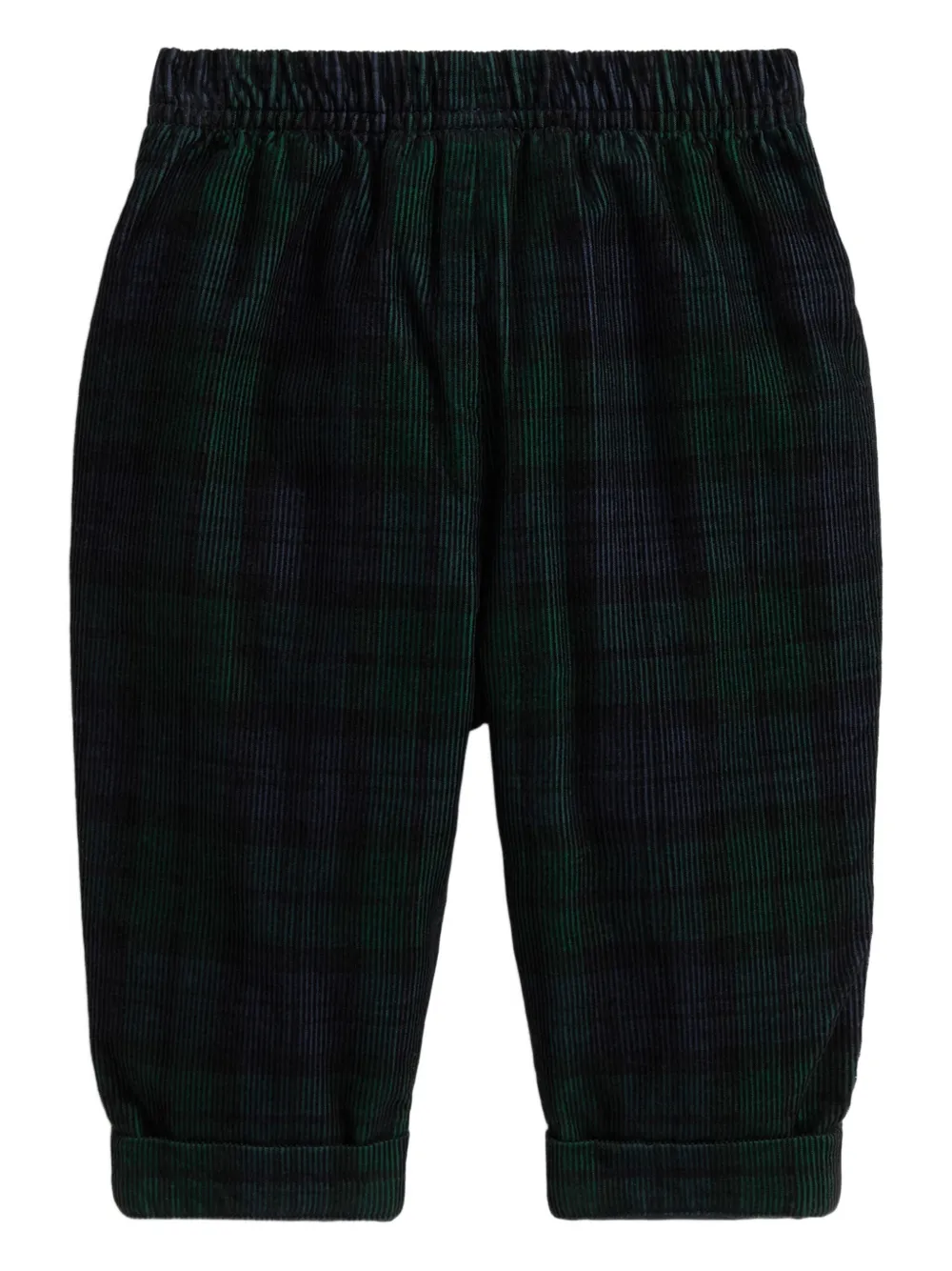 Polo Ralph Lauren Corduroy Plaid Trousers In Green