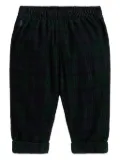 POLO RALPH LAUREN KIDS corduroy plaid trousers - Blue