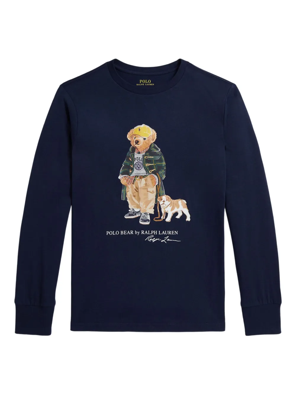 POLO RALPH LAUREN KIDS Polo Bear sweater met lange mouwen Blauw