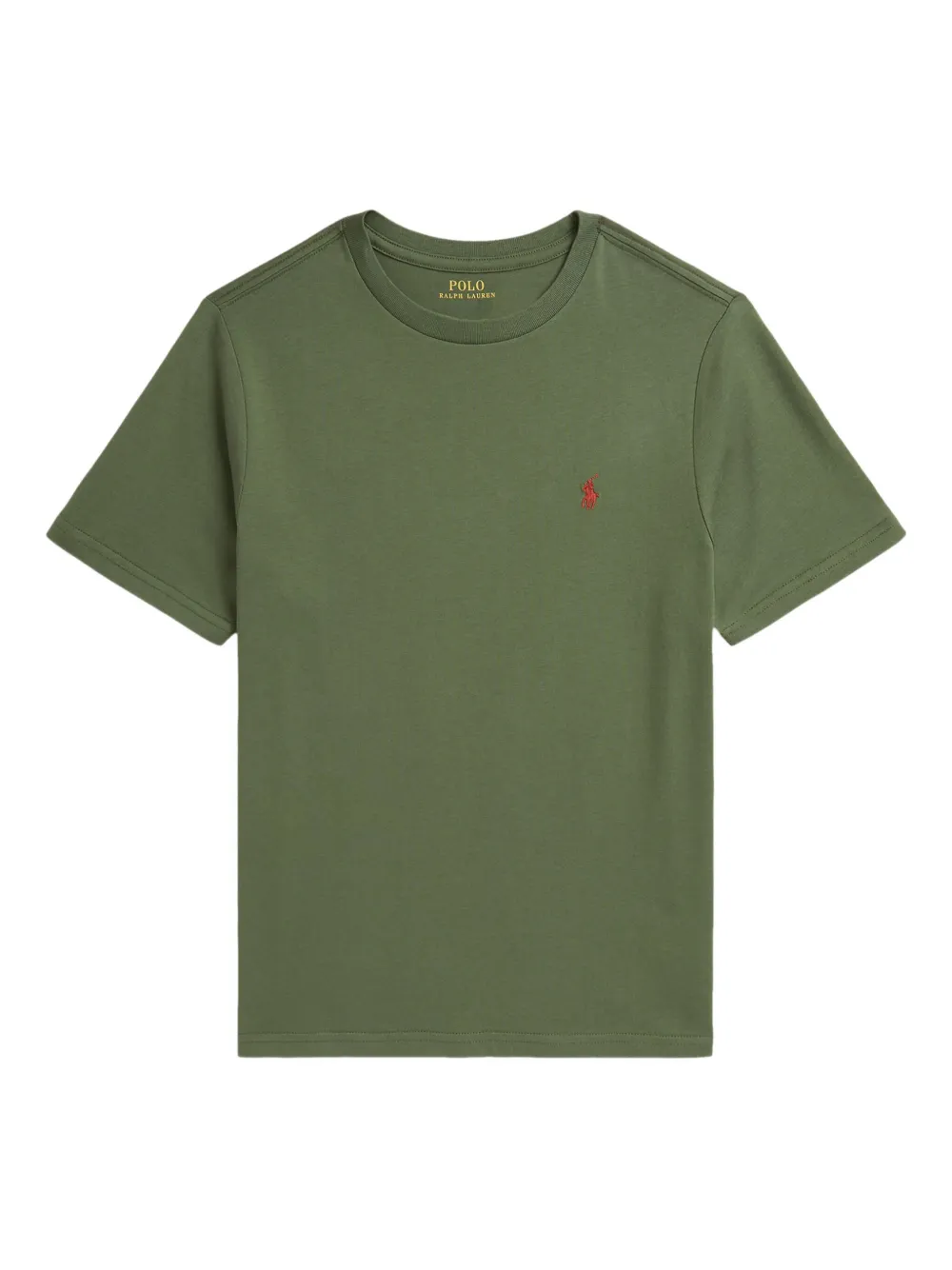 POLO RALPH LAUREN KIDS T-shirt met geborduurd logo Groen
