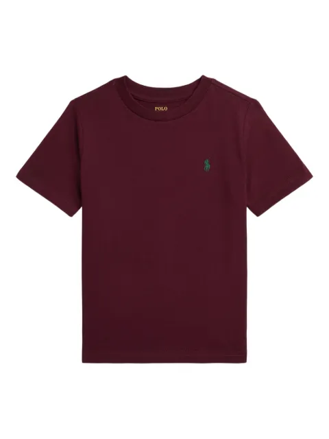POLO RALPH LAUREN KIDS embroided logo T-shirt