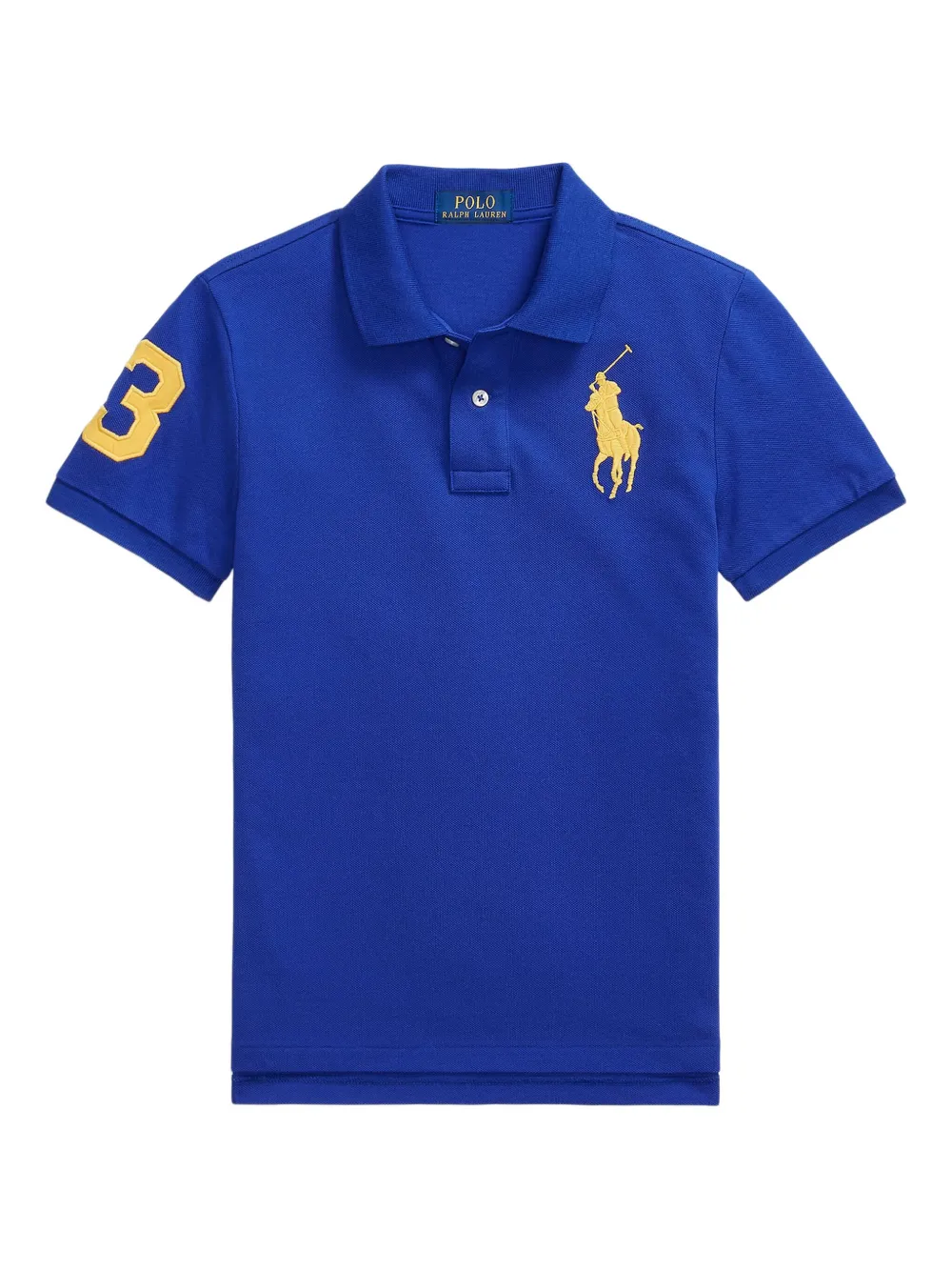 POLO RALPH LAUREN KIDS Poloshirt met borduurwerk Blauw