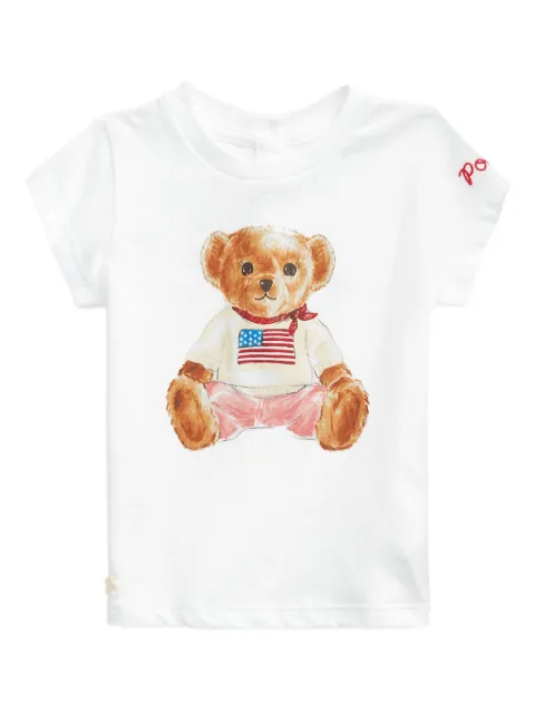 POLO RALPH LAUREN KIDS Polo Bear-print T-shirt