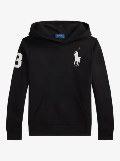 POLO RALPH LAUREN KIDS hoodie con Polo Pony bordado