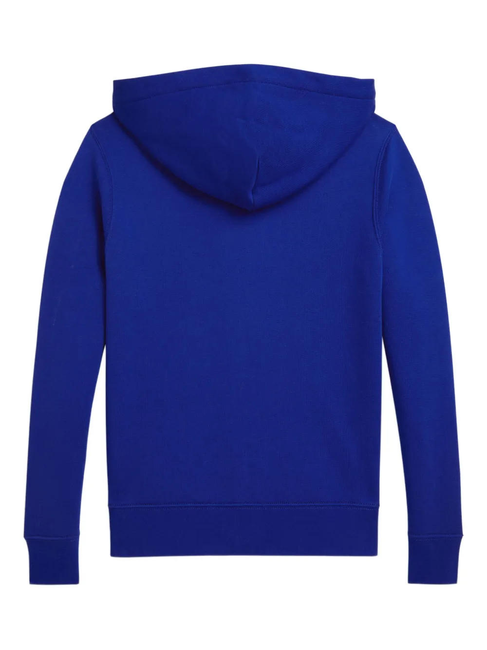 POLO RALPH LAUREN KIDS fleece zip-up hoodie Blauw