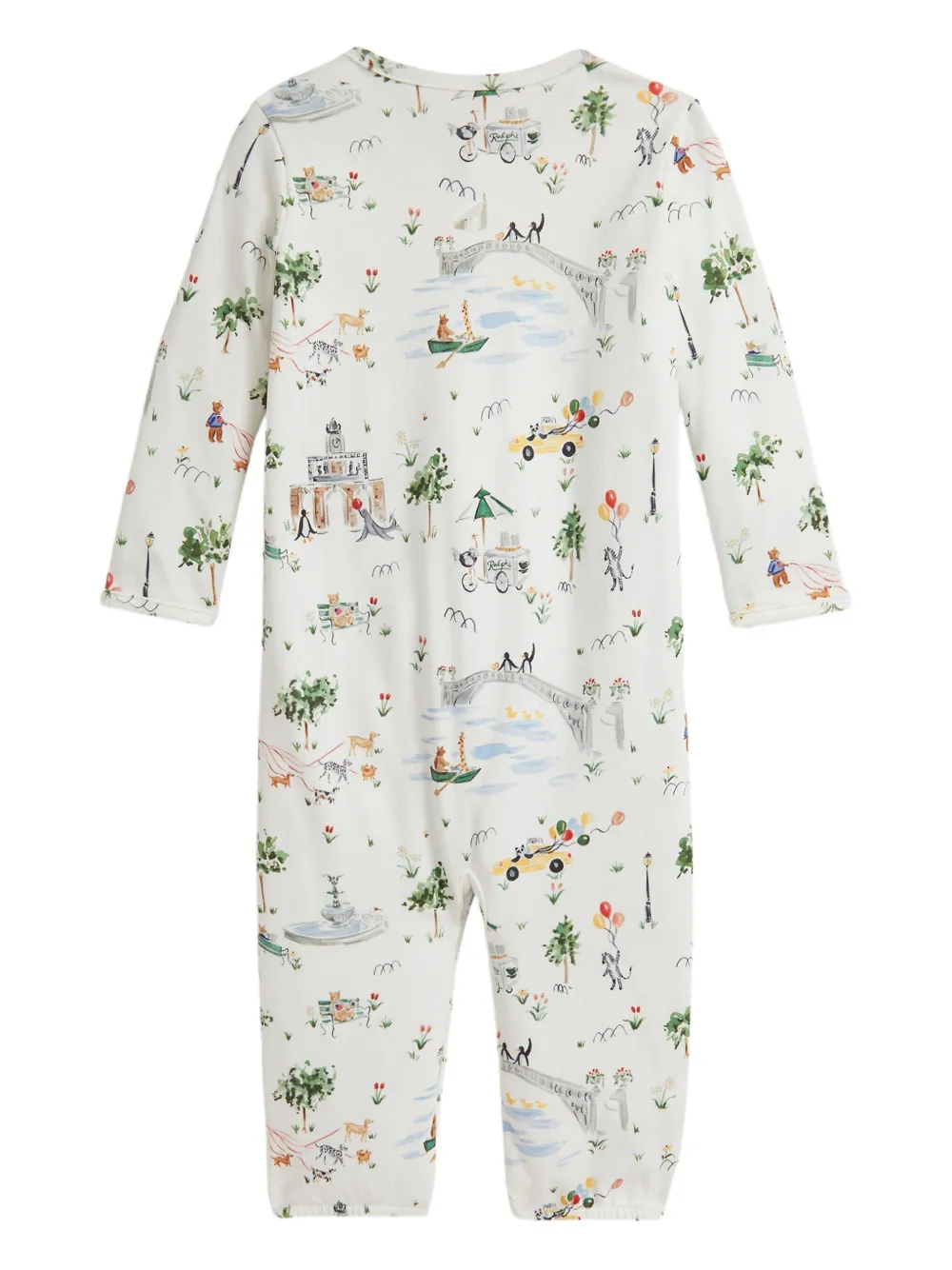 POLO RALPH LAUREN KIDS Rompers met lange mouwen Wit
