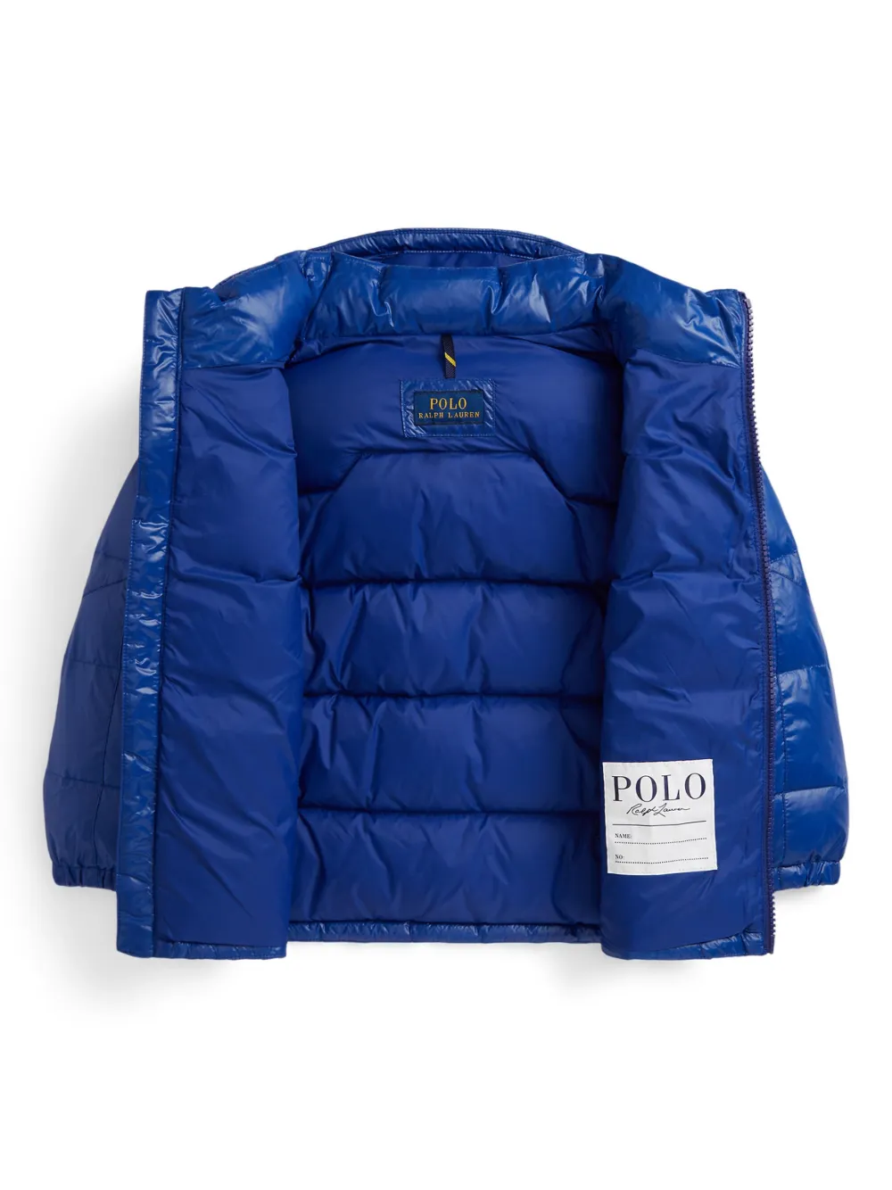 POLO RALPH LAUREN KIDS Gewatteerd jack met capuchon Blauw