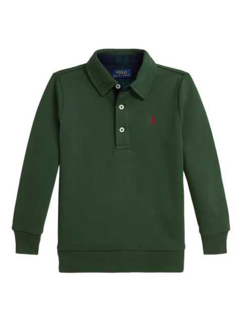 POLO RALPH LAUREN KIDS pull en polaire à manches longues