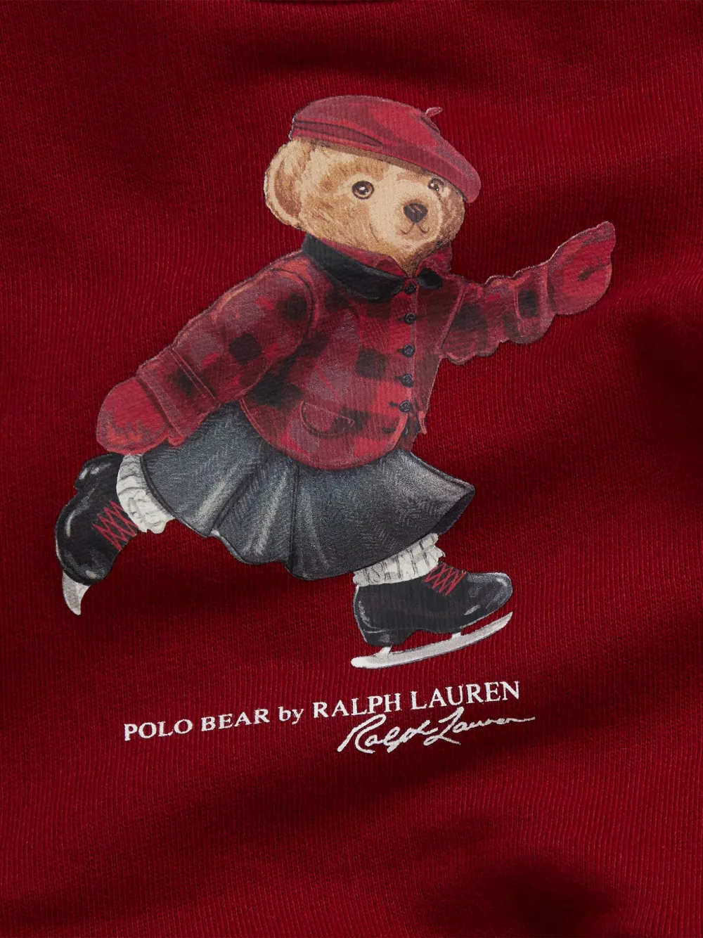 Polo Ralph Lauren Baby Girls 2-piece Fleece Sweatshirt And Pants Set In Brown
