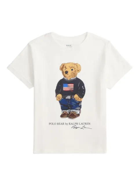 POLO RALPH LAUREN KIDS Polo Bear crew-neck T-shirt