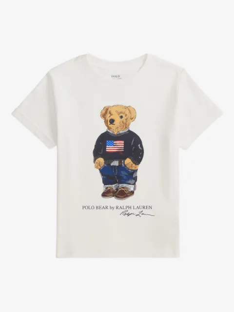 POLO RALPH LAUREN KIDS Polo Bear graphic-print T-shirt
