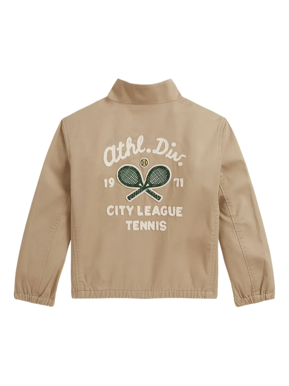 POLO RALPH LAUREN KIDS Windjack met geborduurde patch Beige