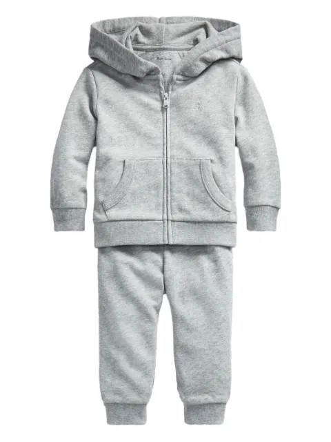 POLO RALPH LAUREN KIDS hooded zip-up tracksuit
