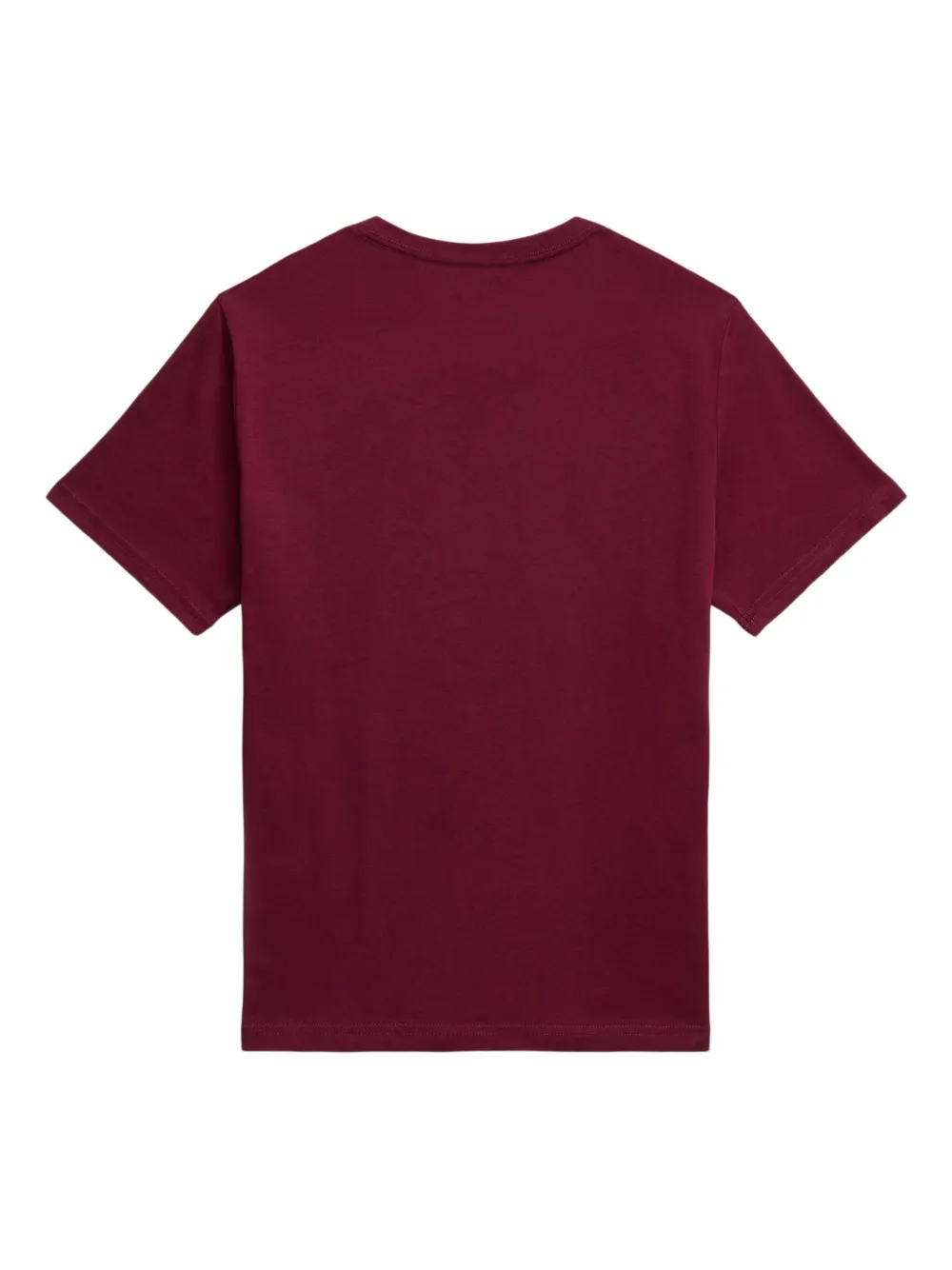 POLO RALPH LAUREN KIDS Katoenen T-shirt met ronde hals Rood