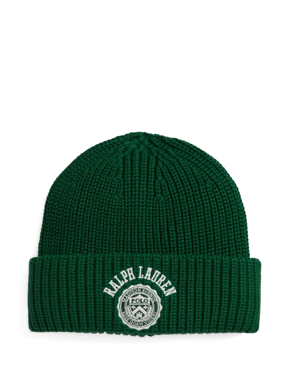 POLO RALPH LAUREN KIDS Ribgebreide hoed Groen