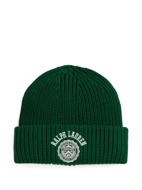 POLO RALPH LAUREN KIDS ribbed-knit hat