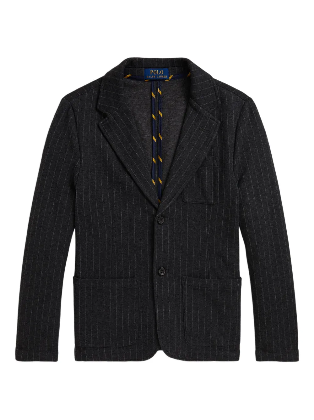 POLO RALPH LAUREN KIDS Blazer met krijtstreep Zwart