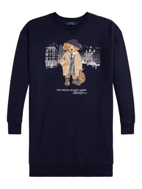 POLO RALPH LAUREN KIDS فستان 'بولو بير' صوف ناعم