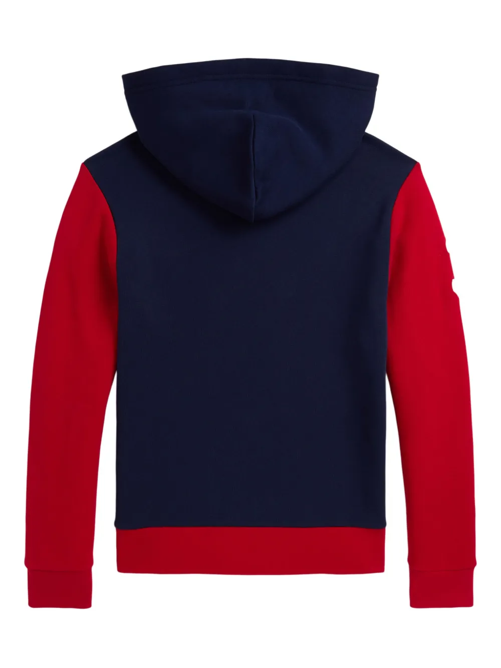 POLO RALPH LAUREN KIDS Hoodie met colourblocking Rood