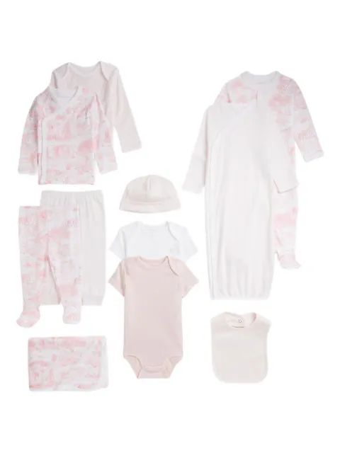 POLO RALPH LAUREN KIDS floral print babygrow set