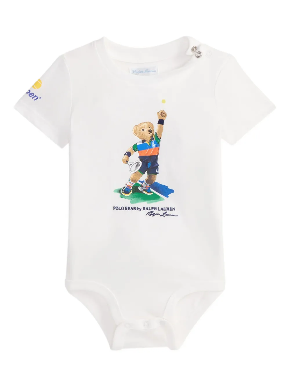 POLO RALPH LAUREN KIDS logo-print body Wit
