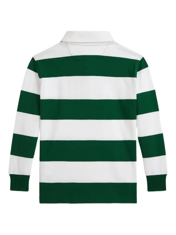 POLO RALPH LAUREN KIDS The Iconic Rugby Polo Shirt | White