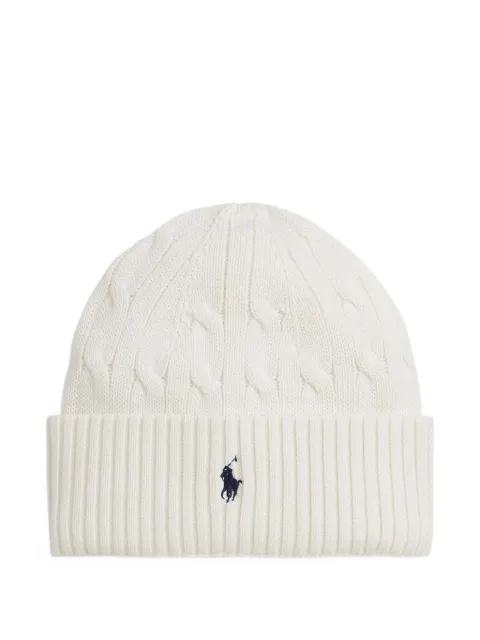 POLO RALPH LAUREN KIDS kabelstickad mössa