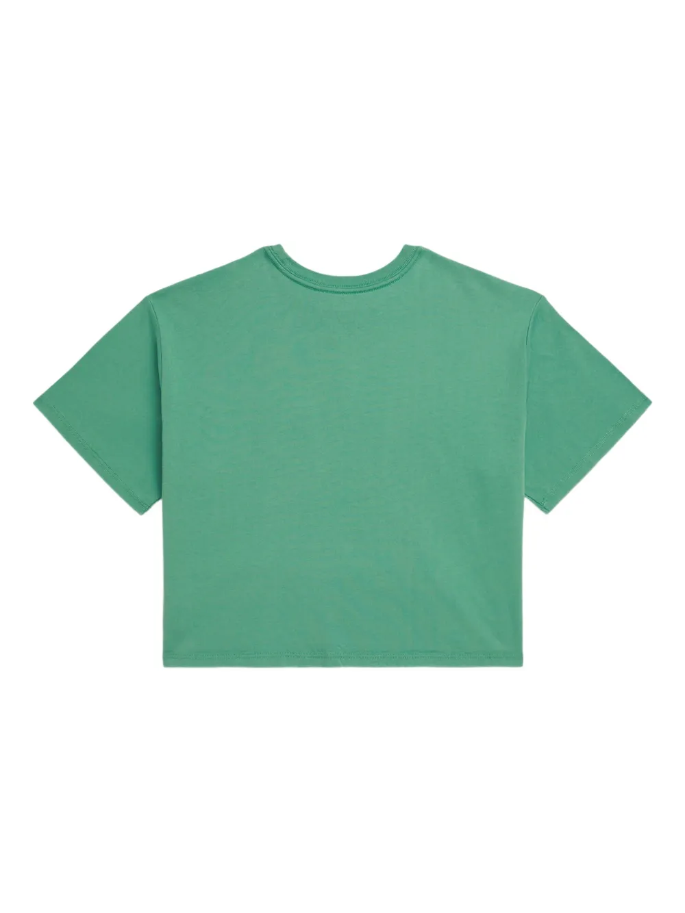 POLO RALPH LAUREN KIDS T-shirt met geborduurd logo Groen