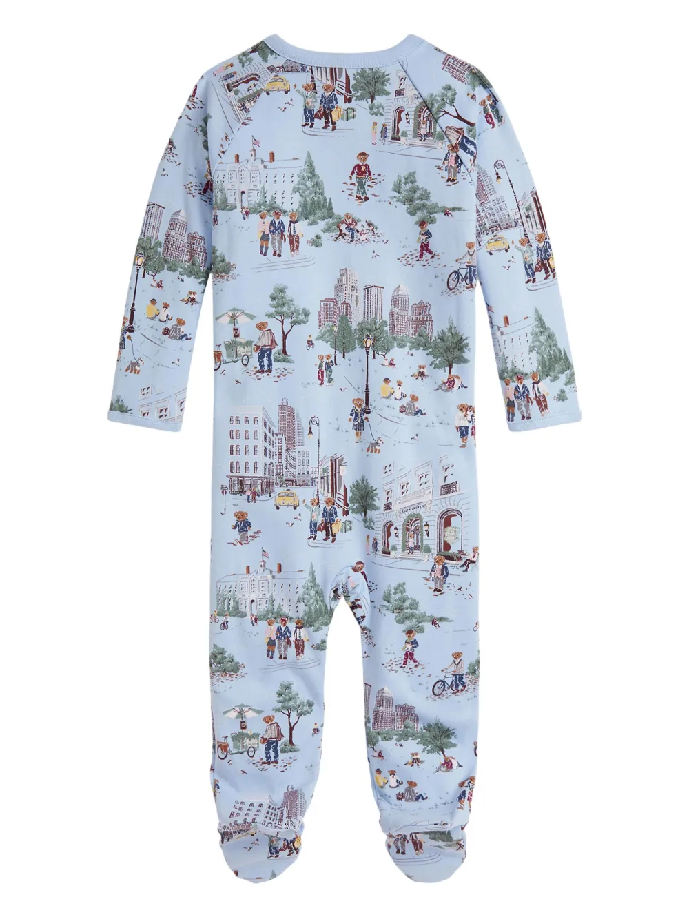POLO RALPH LAUREN KIDS illustrated long-sleeve pajamas | Pajamas | Image 2