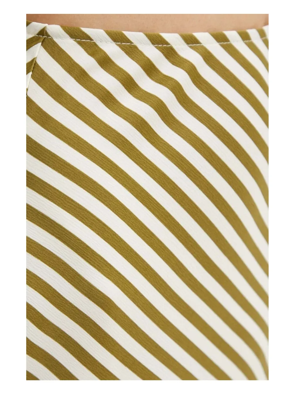Bardot Diagonal-stripes Midi Straight Skirt In Multi