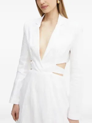 Cut-out Blazer Dress