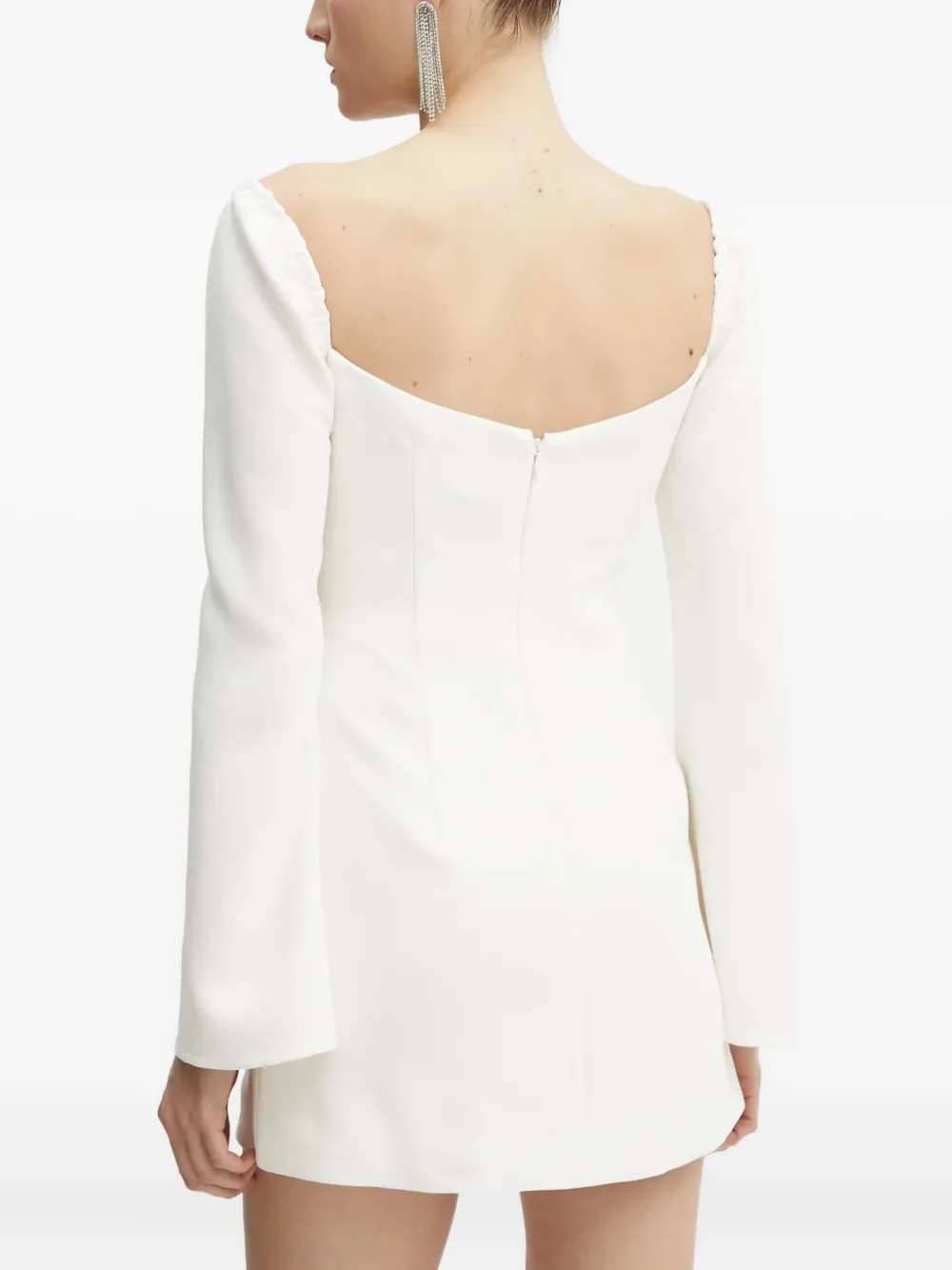 Bardot Jurk met strikdetail Wit