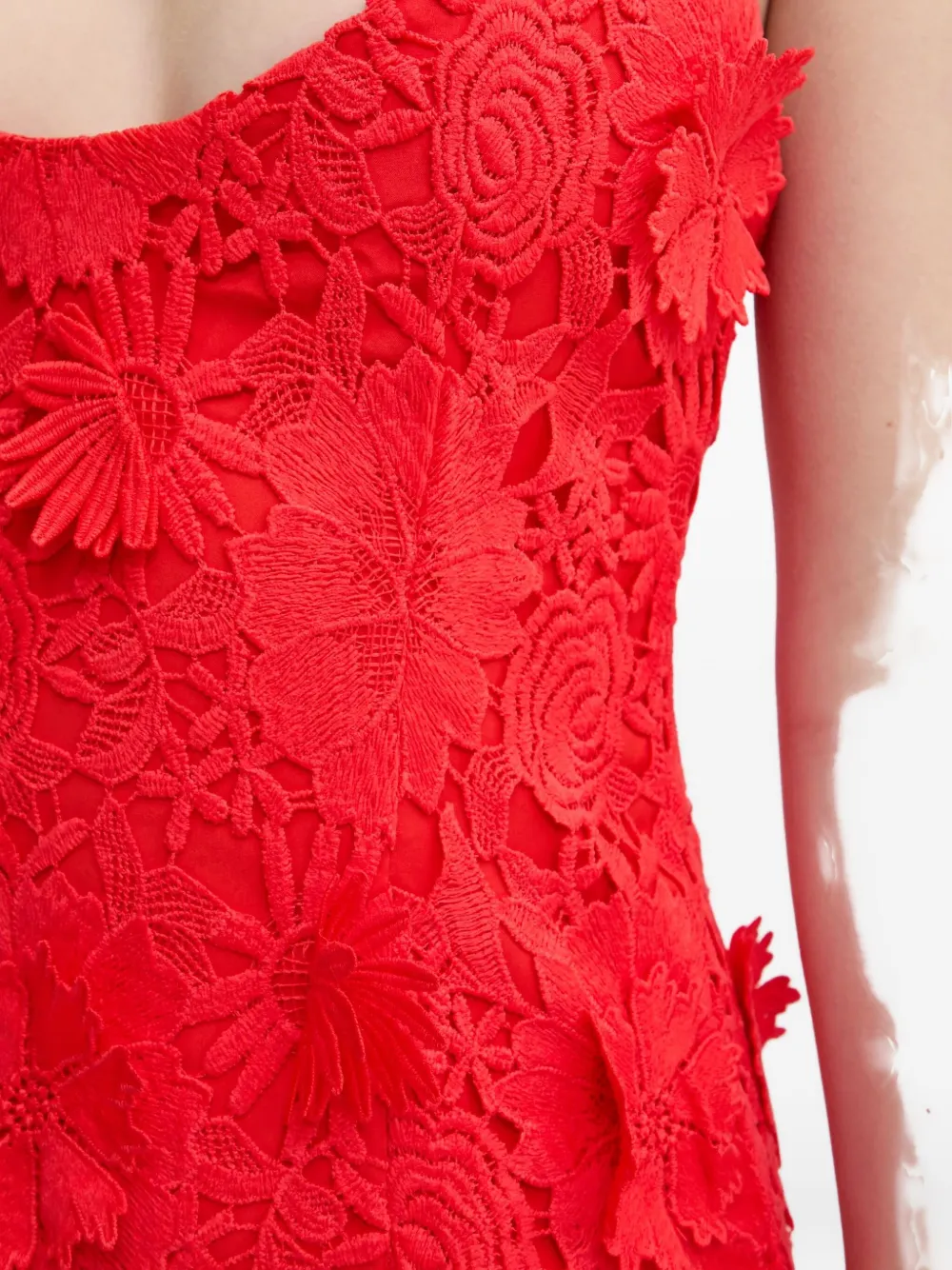 Bardot Adei Midi Dress In Red