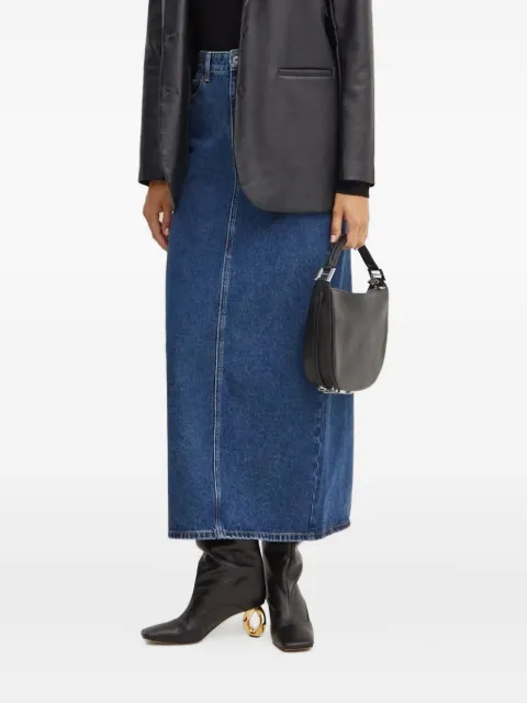 Bardot high-waist denim skirt