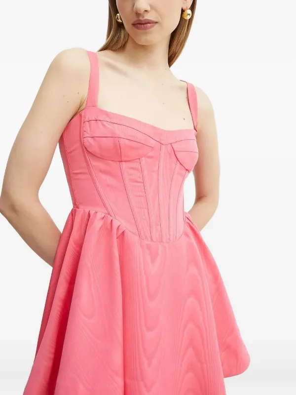 bardot pink corset dress Nisa Corset Mini Dress In Bubblegum