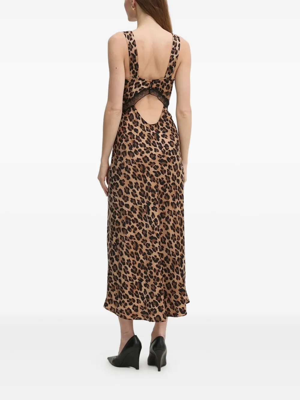 Bardot Emory leopard-print maxi dress - Bruin