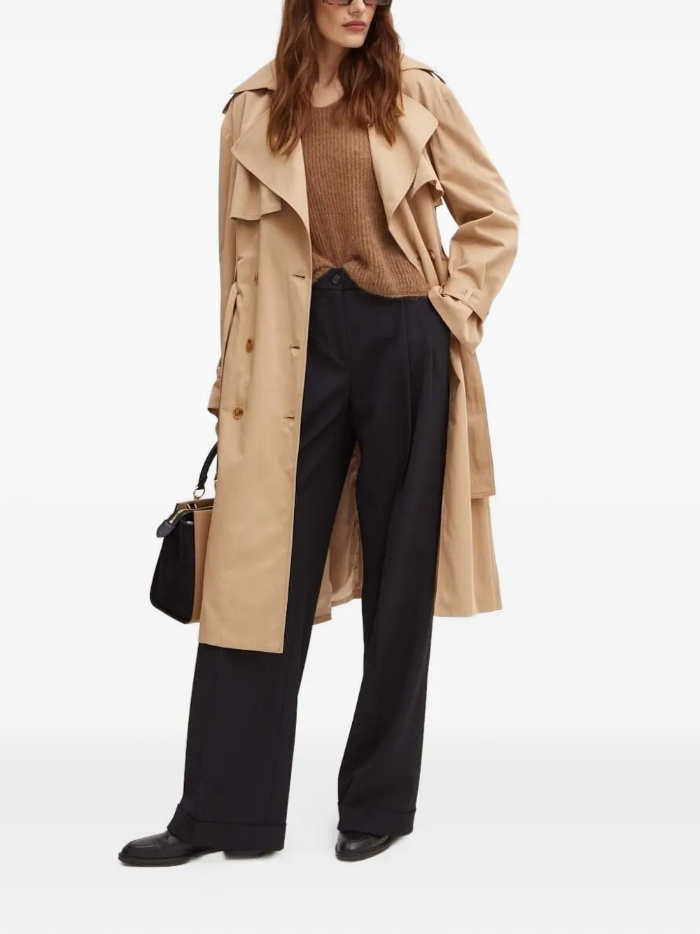 Bardot Halle belted double-breasted trench coat | Trench Coats & Raincoats | Image 2