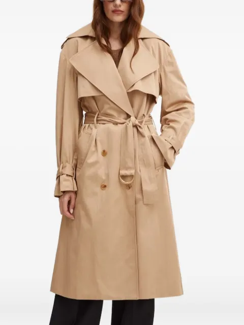 Bardot Halle belted double-breasted trench coat